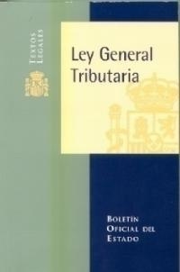 LEY GENERAL TRIBUTARIA | 9788434012363 | AAVV | Galatea Llibres | Librería online de Reus, Tarragona | Comprar libros en catalán y castellano online