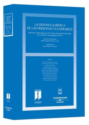DEFENSA JURIDICA DE LAS PERSONAS VULNERABLES, LA | 9788447029648 | VVAA | Galatea Llibres | Librería online de Reus, Tarragona | Comprar libros en catalán y castellano online