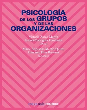 PSICOLOGÍA DE LOS GRUPOS Y DE LAS ORGANIZACIONES | 9788436822212 | RODRÍGUEZ FERNÁNDEZ, ANDRÉS | Galatea Llibres | Librería online de Reus, Tarragona | Comprar libros en catalán y castellano online