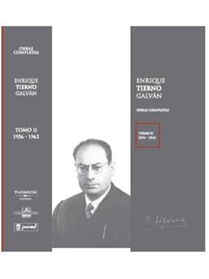 OBRAS COMPLETAS DE ENRIQUE TIERNO GALVAN TOMO 2 1956-1962 | 9788447028788 | ROVIRA ANTONI DIR. | Galatea Llibres | Llibreria online de Reus, Tarragona | Comprar llibres en català i castellà online