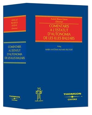 COMENTARIS AL ESTATUT D'AUTONOMÌA DE LES ILLES BALEARS | 9788447031467 | BLANCO ESTEVE, AVELINO | Galatea Llibres | Llibreria online de Reus, Tarragona | Comprar llibres en català i castellà online