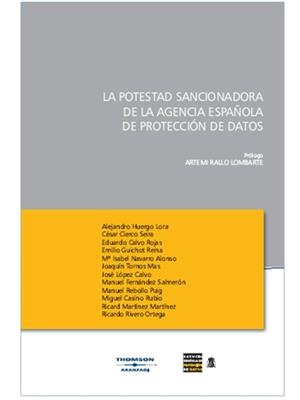 POTESTAD SANCIONADORA AGENCIA ESPAÑOLA PROTECCION | 9788483558942 | HUERGO LORA, ALEJANDRO | Galatea Llibres | Llibreria online de Reus, Tarragona | Comprar llibres en català i castellà online