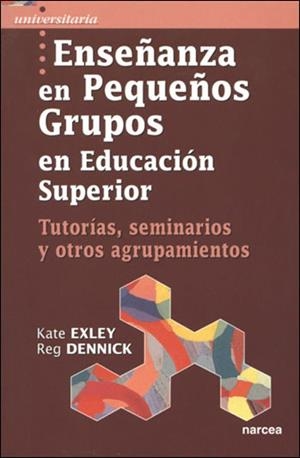ENSEÑANZA EN PEQUEÑOS GRUPOS | 9788427715448 | EXLEY, KATE | Galatea Llibres | Librería online de Reus, Tarragona | Comprar libros en catalán y castellano online