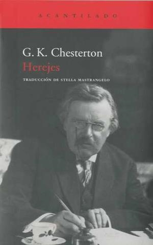 HEREJES | 9788492649013 | CHESTERTON, G. K. | Galatea Llibres | Librería online de Reus, Tarragona | Comprar libros en catalán y castellano online