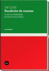RENDICION DE CUENTAS | 9788493518752 | ELSTER, JON | Galatea Llibres | Llibreria online de Reus, Tarragona | Comprar llibres en català i castellà online