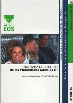 PROGRAMA DE REFUERZO DE HABILIDADES SOCIALES III | 9788497270779 | VALLÉS, A. | Galatea Llibres | Llibreria online de Reus, Tarragona | Comprar llibres en català i castellà online
