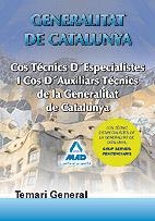 COS TECNIC D'ESPECIALISTES I AUX. TECNICS GRAL. CAT TEMARI GENERAL | 9788467640205 | GUERRERO ARROYO, JOSE ANTONIO/LUJAN LOPEZ, EDUARDO/GARCIA POMAR, CONSUELO | Galatea Llibres | Librería online de Reus, Tarragona | Comprar libros en catalán y castellano online