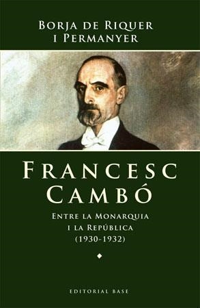 FRANCESC CAMBO | 9788485031832 | DE RIQUER, BORJA | Galatea Llibres | Llibreria online de Reus, Tarragona | Comprar llibres en català i castellà online
