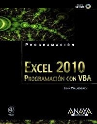EXCEL 2010. PROGRAMACIÓN CON VBA | 9788441528284 | WALKENBACH, JOHN | Galatea Llibres | Librería online de Reus, Tarragona | Comprar libros en catalán y castellano online