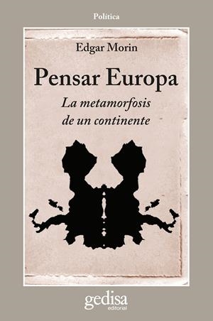 PENSAR EUROPA | 9788474323009 | MORIN, EDGAR | Galatea Llibres | Librería online de Reus, Tarragona | Comprar libros en catalán y castellano online