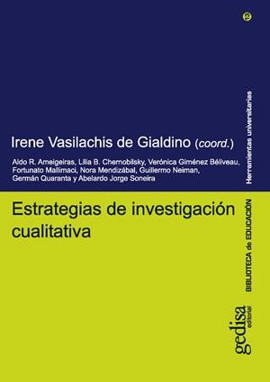 ESTRATEGIAS DE INVESTIGACION CUALITATIVA | 9788497841733 | BASILACHIS, IRENE | Galatea Llibres | Librería online de Reus, Tarragona | Comprar libros en catalán y castellano online
