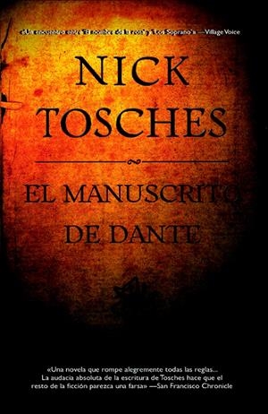 MANUSCRITO DE DANTE, EL | 9788498003253 | TOSCHES, NICK | Galatea Llibres | Librería online de Reus, Tarragona | Comprar libros en catalán y castellano online