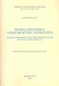 TEORIA LINGUISTICA I ADQUISICIO DEL LLENGUATGE | 9788472836150 | BEL GAYA, AURORA | Galatea Llibres | Librería online de Reus, Tarragona | Comprar libros en catalán y castellano online