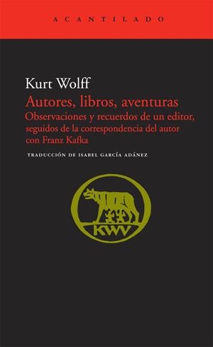 AUTORES, LIBROS, AVENTURAS | 9788492649365 | WOLFF, KURT | Galatea Llibres | Llibreria online de Reus, Tarragona | Comprar llibres en català i castellà online