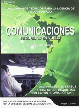 COMUNICACIONES SEGURIDAD EN VUELO | 9788428328951 | ADSUAR, JOAQUIM | Galatea Llibres | Librería online de Reus, Tarragona | Comprar libros en catalán y castellano online