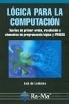 LOGICA PARA LA COMPUTACION | 9788478979387 | LEDESMA, LUIS DE | Galatea Llibres | Librería online de Reus, Tarragona | Comprar libros en catalán y castellano online