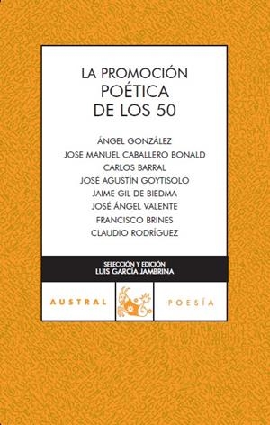 PROMOCION POETICA DE LOS 50 | 9788467023305 | VV.AA | Galatea Llibres | Llibreria online de Reus, Tarragona | Comprar llibres en català i castellà online