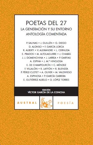 POETAS DEL 27 | 9788467023480 | VV.AA | Galatea Llibres | Librería online de Reus, Tarragona | Comprar libros en catalán y castellano online