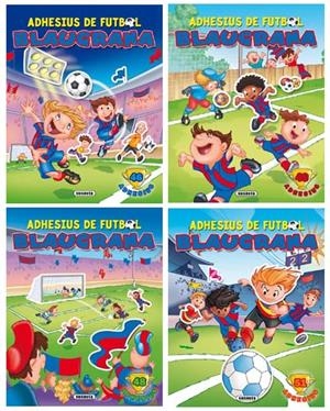 ADHESIUS DE FUTBOL BLAUGRANA | 9788467703597 | SUSAETA, EQUIPO | Galatea Llibres | Librería online de Reus, Tarragona | Comprar libros en catalán y castellano online