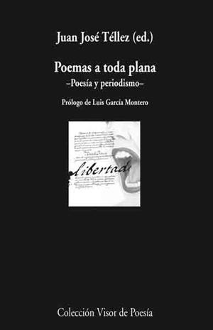 POEMAS A TODA PLANA | 9788498957310 | TÉLLEZ, JUAN JOSÉ | Galatea Llibres | Llibreria online de Reus, Tarragona | Comprar llibres en català i castellà online