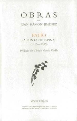 ESTIO OBRAS J.R. JIMENEZ-15 | 9788475220666 | JIMENEZ, JUAN RAMON | Galatea Llibres | Llibreria online de Reus, Tarragona | Comprar llibres en català i castellà online