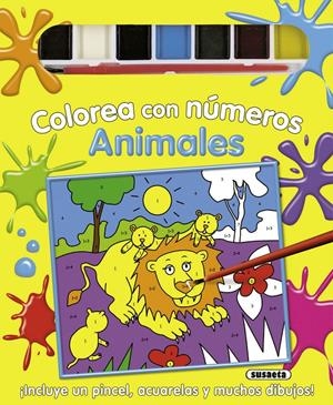 COLOREA LOS NÚMEROS CON LOS ANIMALES | 9788467706154 | SUSAETA, EQUIPO | Galatea Llibres | Llibreria online de Reus, Tarragona | Comprar llibres en català i castellà online