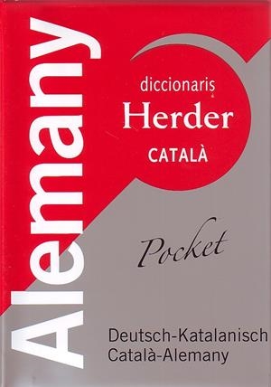 DICCIONARI ALEMANY-CATALA POCKET | 9788425424281 | ALVAREZ, VICENT | Galatea Llibres | Librería online de Reus, Tarragona | Comprar libros en catalán y castellano online