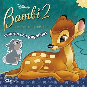 BAMBI 2, EL PRINCIPE DEL BOSQUE COLOREO CON PEGATINAS | 9788439203414 | MARIN CARREÑO, ALBERTO ,   TR. | Galatea Llibres | Llibreria online de Reus, Tarragona | Comprar llibres en català i castellà online