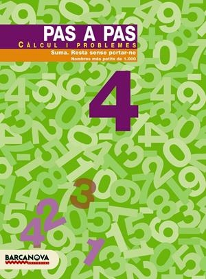 PAS A PAS 4 MATES BARCANOVA (QUADERN) | 9788448912857 | Galatea Llibres | Librería online de Reus, Tarragona | Comprar libros en catalán y castellano online