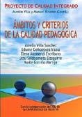 ÁMBITOS Y CRITERIOS DE LA CALIDAD PEDAGÓGICA | 9788427125681 | VILLA SÁNCHEZ, AURELIO | Galatea Llibres | Librería online de Reus, Tarragona | Comprar libros en catalán y castellano online