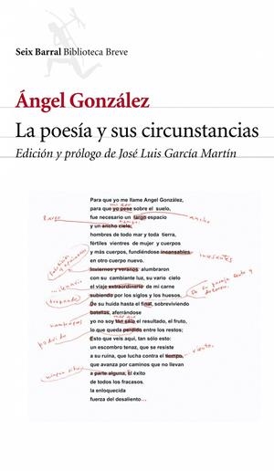 POESIA Y SUS CIRCUNSTANCIAS | 9788432212109 | GONZALEZ, ANGEL | Galatea Llibres | Llibreria online de Reus, Tarragona | Comprar llibres en català i castellà online