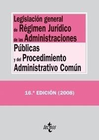 LEGISLACIÓN GENERAL DE RÉGIMEN JURÍDICO DE LAS ADMINISTRACIONES PÚBLICAS Y DEL P | 9788430947959 | AAVV | Galatea Llibres | Librería online de Reus, Tarragona | Comprar libros en catalán y castellano online