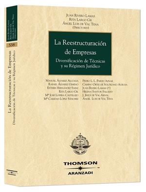 REESTRUCTURACIÓN DE EMPRESAS | 9788483558164 | VAL TENA, ÁNGEL LUIS DE | Galatea Llibres | Librería online de Reus, Tarragona | Comprar libros en catalán y castellano online