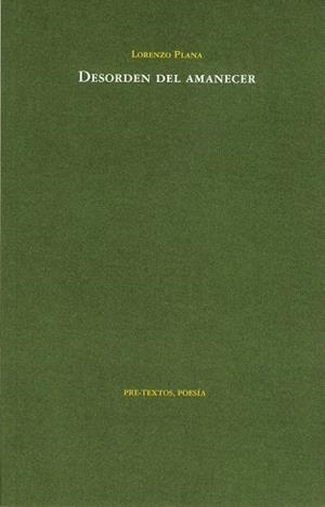 DESORDEN DEL AMANECER | 9788481919127 | PLANA, LORENZO | Galatea Llibres | Llibreria online de Reus, Tarragona | Comprar llibres en català i castellà online