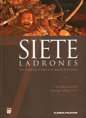 SIETE LADRONES | 9788467460193 | CHAUVEL, DAVID / LERECULEY, JÉROME | Galatea Llibres | Llibreria online de Reus, Tarragona | Comprar llibres en català i castellà online