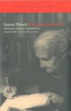 NACIMIENTO DE EVA, EL | 9788496834774 | HERSCH,JEANNE | Galatea Llibres | Llibreria online de Reus, Tarragona | Comprar llibres en català i castellà online