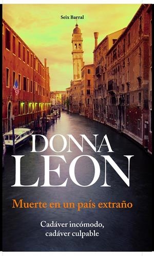MUERTE EN UN PAIS EXTRAÑO | 9788432228476 | LEON, DONNA | Galatea Llibres | Llibreria online de Reus, Tarragona | Comprar llibres en català i castellà online