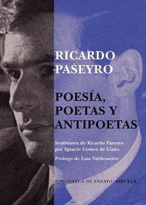 POESÍA, POETAS Y ANTIPOETAS | 9788498412499 | PASEYRO, RICARDO | Galatea Llibres | Librería online de Reus, Tarragona | Comprar libros en catalán y castellano online
