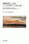 ANALÍTICOS Y CONTINENTALES | 9788437625577 | D ' AGOSTINI, FRANCA | Galatea Llibres | Librería online de Reus, Tarragona | Comprar libros en catalán y castellano online
