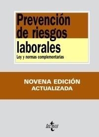 PREVENCIÓN DE RIESGOS LABORALES | 9788430949052 | GONZÁLEZ BIEDMA, EDUARDO | Galatea Llibres | Llibreria online de Reus, Tarragona | Comprar llibres en català i castellà online