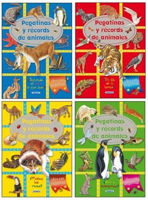 PEGATINAS Y RECORDS DE LOS ANIMALES | 9788430522170 | AA.VV | Galatea Llibres | Librería online de Reus, Tarragona | Comprar libros en catalán y castellano online
