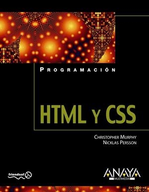 HTML Y CSS | 9788441526112 | MURPHY, CHRISTOPHER / PERSSON, NICKLAS | Galatea Llibres | Librería online de Reus, Tarragona | Comprar libros en catalán y castellano online