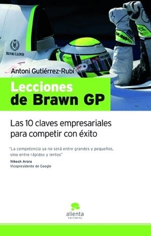 LECCIONES DE BRAWN GP | 9788492414123 | GUTIERREZ RUBI, ANTONI | Galatea Llibres | Llibreria online de Reus, Tarragona | Comprar llibres en català i castellà online