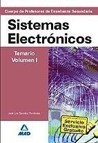 SISTEMAS ELECTRÓNICOS. TEMARIO 1 PROFESORES SECUNDARIA | 9788466581806 | GONZALEZ FERNANDEZ, JOSE LUIS | Galatea Llibres | Librería online de Reus, Tarragona | Comprar libros en catalán y castellano online