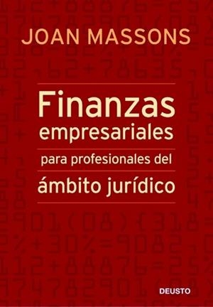 FINANZAS EMPRESARIALES PARA PROFESIONALES DEL AMBI | 9788423427253 | MASSONS, JOAN | Galatea Llibres | Llibreria online de Reus, Tarragona | Comprar llibres en català i castellà online