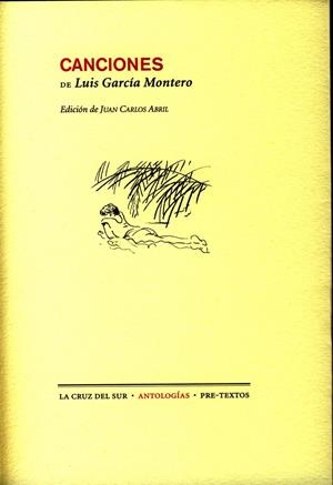 CANCIONES | 9788481919912 | GARCIA MONTERO,LUIS | Galatea Llibres | Librería online de Reus, Tarragona | Comprar libros en catalán y castellano online
