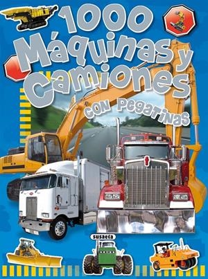 1000 PEGATINAS DE MÁQUINAS Y CAMIONES | 9788430525232 | AA.VV. | Galatea Llibres | Llibreria online de Reus, Tarragona | Comprar llibres en català i castellà online