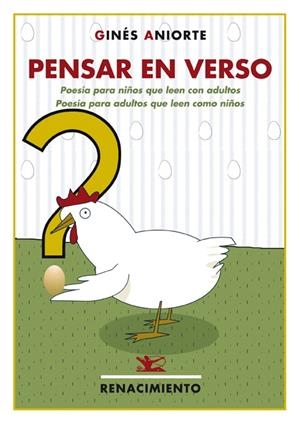 PENSAR EN VERSO | 9788484725091 | ANIORTE, GINÉS | Galatea Llibres | Librería online de Reus, Tarragona | Comprar libros en catalán y castellano online