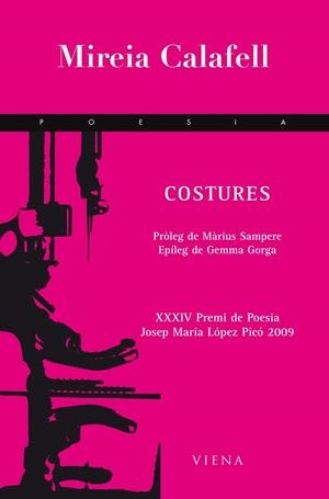 COSTURES | 9788483305881 | CALAFELL, MIREIA | Galatea Llibres | Llibreria online de Reus, Tarragona | Comprar llibres en català i castellà online