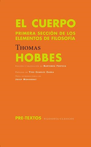 CUERPO, EL | 9788492913404 | HOBBES, THOMAS | Galatea Llibres | Llibreria online de Reus, Tarragona | Comprar llibres en català i castellà online
